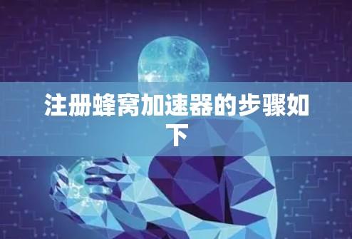 注册蜂窝加速器的步骤如下