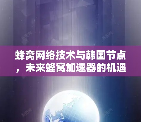 蜂窝网络技术与韩国节点,未来蜂窝加速器的机遇与挑战